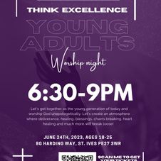 THINK EXCELLENCE YOUNG ADULTS WORSHIP NIGHT