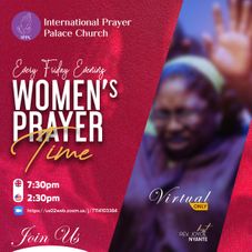 FRIDAY EVENING WOMEN'S PRAYER TIME